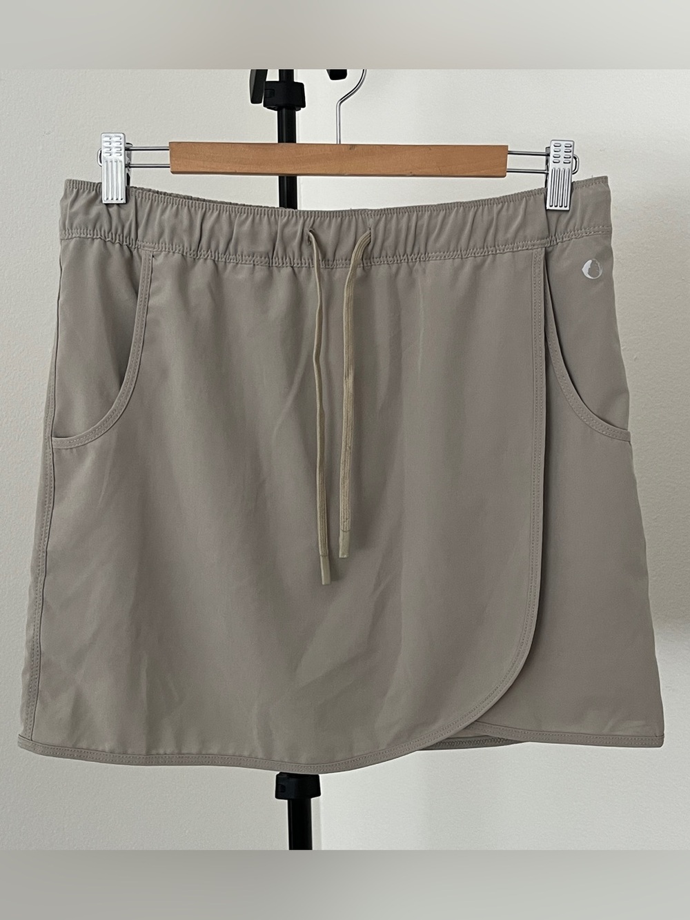 Women’s Active Wrap Skort in Taupe - Brand: